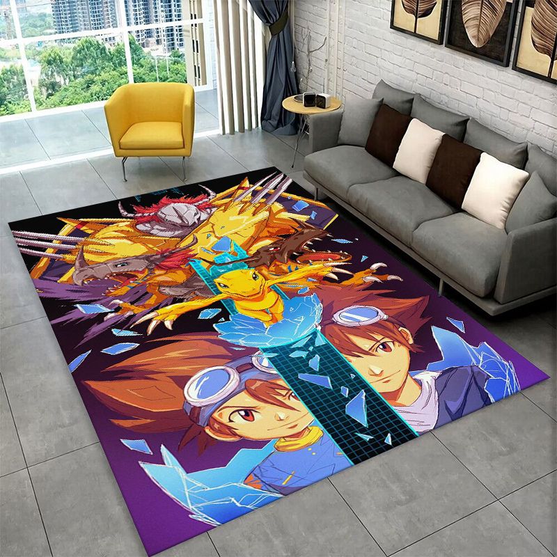 Outdoor Adventure For Kids - Karpet Kartun Digimon Adventure Angewomon Agumon