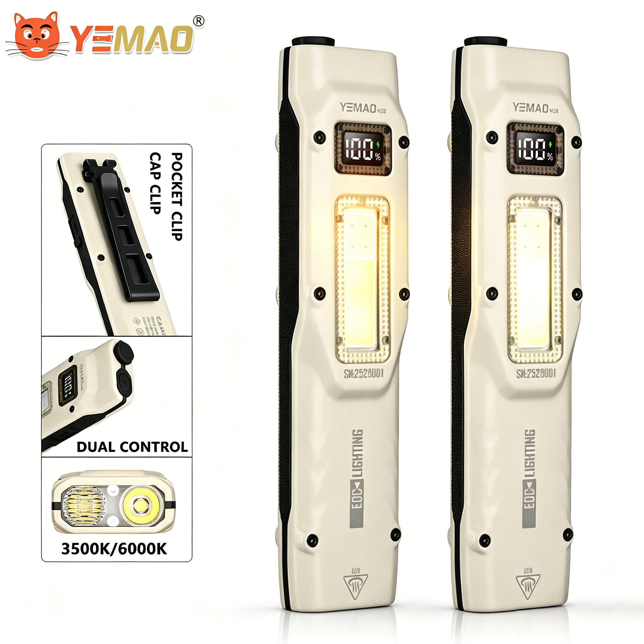 Outdoor Adventures - Senter Kerja Taktis Ultratipis 880LM YEMAO