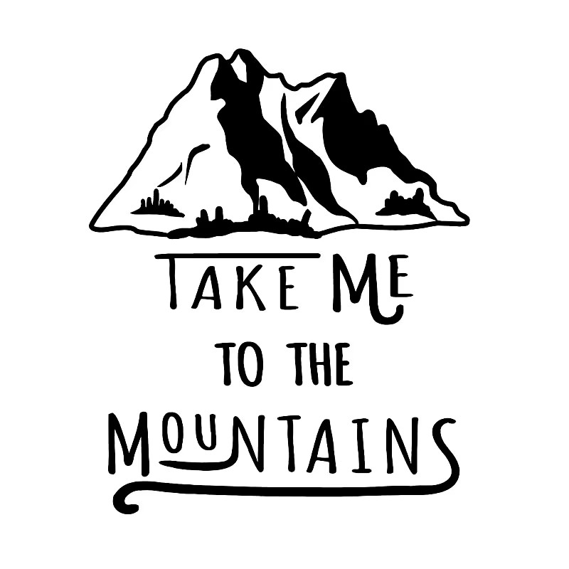 Outdoor Adventure Inc - 16.7 * 4cm Stiker Mobil Vinyl