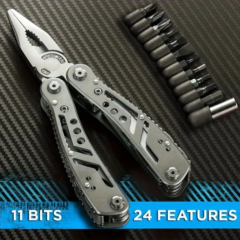 Outdoor Adventure Backpack - 24in1 Multitool Semua Dalam Satu Alat