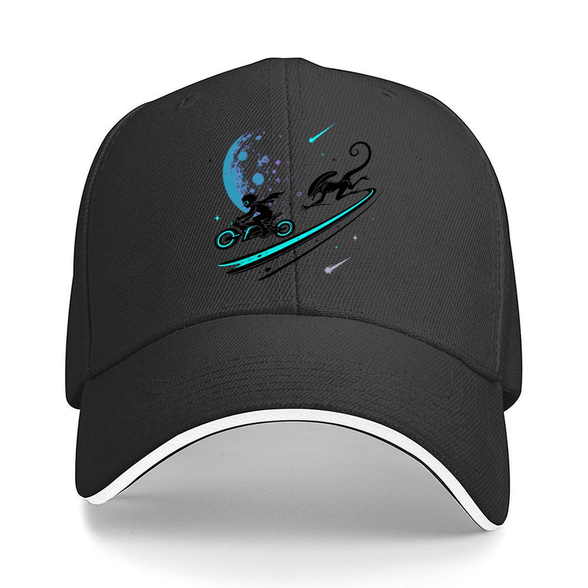 Outdoor Adventure Hat - Topi Hip Hop Petualangan Malam Alien