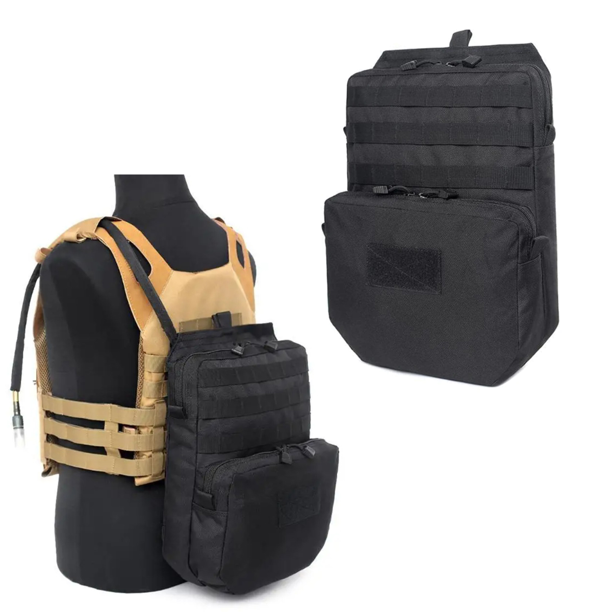 Outdoor Adventure Backpack - Tas Molle luar ruangan, ransel hidrasi