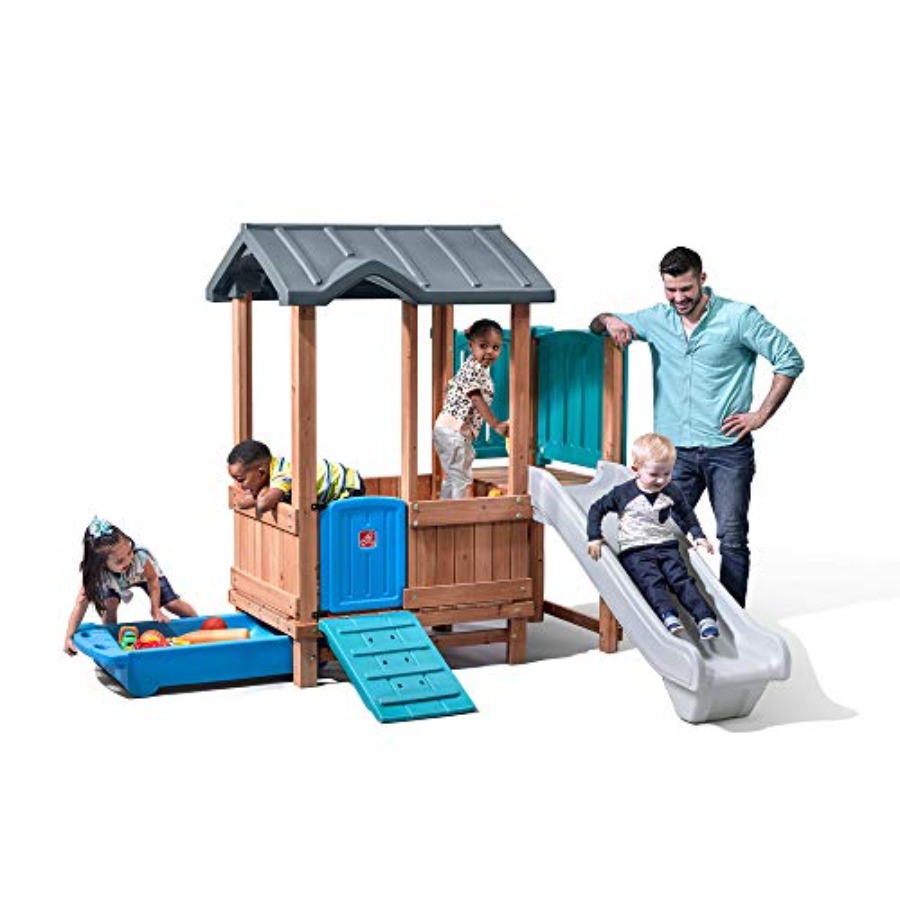 Outdoor Adventure For Kids - Rumah Bermain Petualangan Hutan & Perosotan,