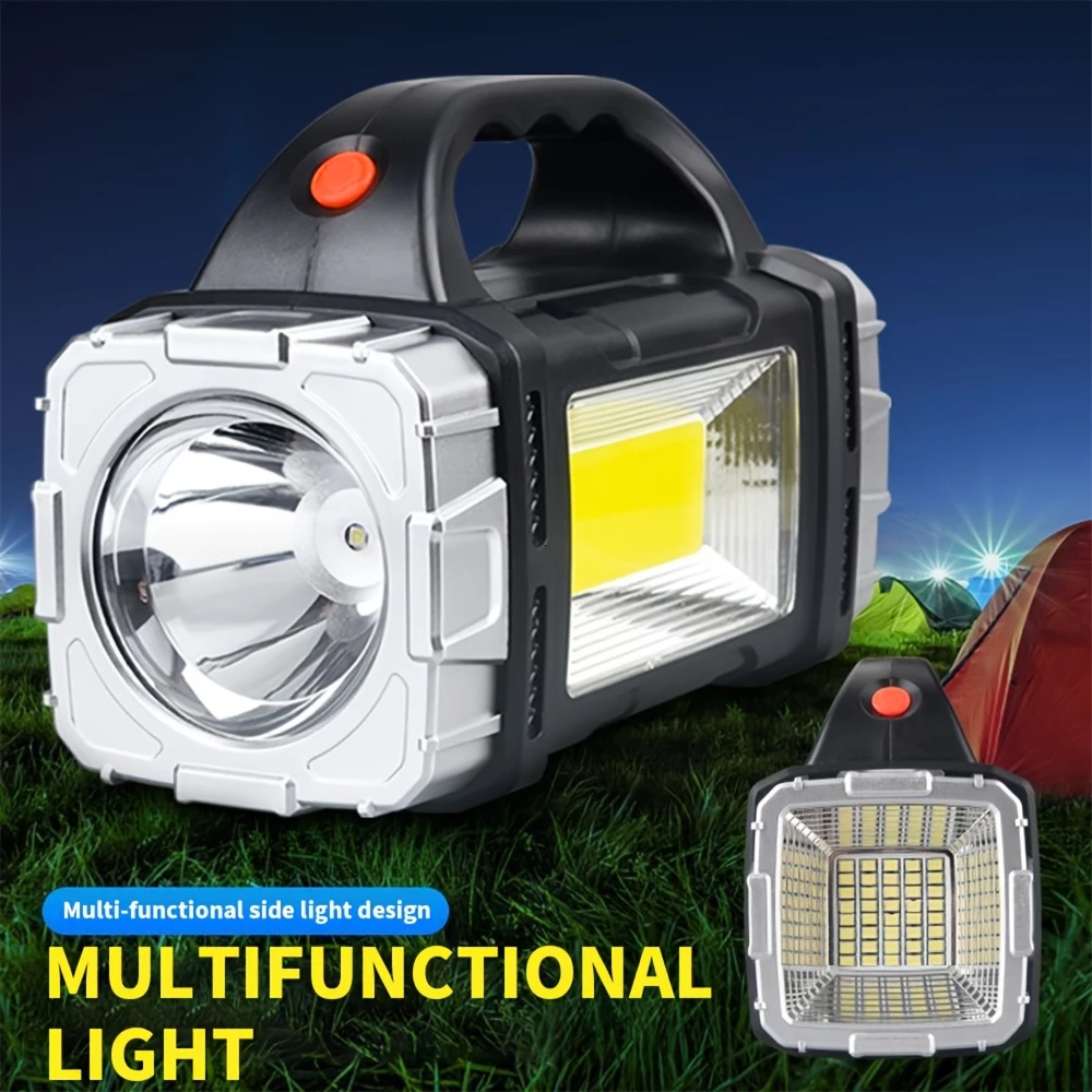 Outdoor Adventures - Senter LED Tenaga Surya USB Portabel
