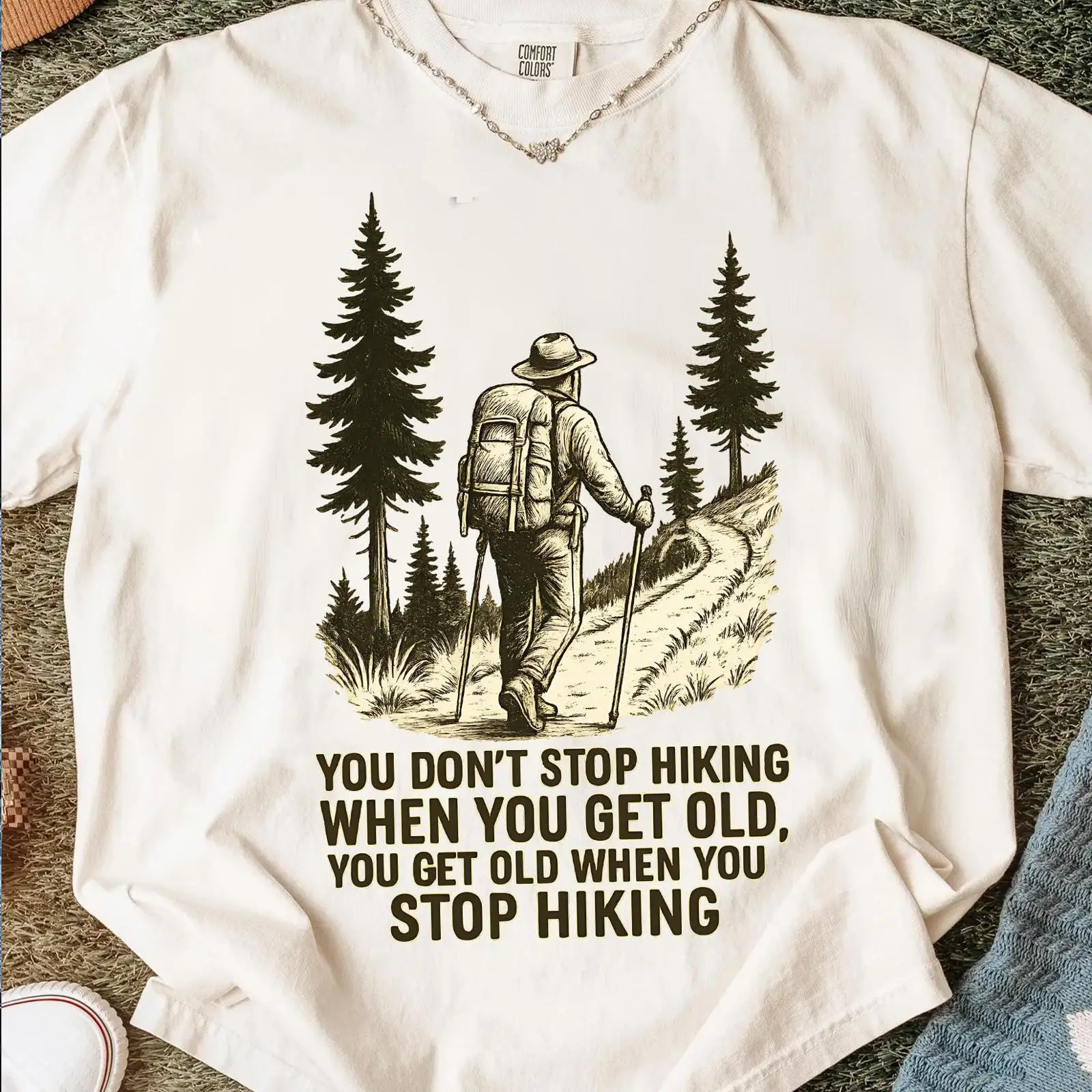 Outdoor Adventure Quotes Short - Kaos Kutipan Lucu 'Anda Tidak Akan