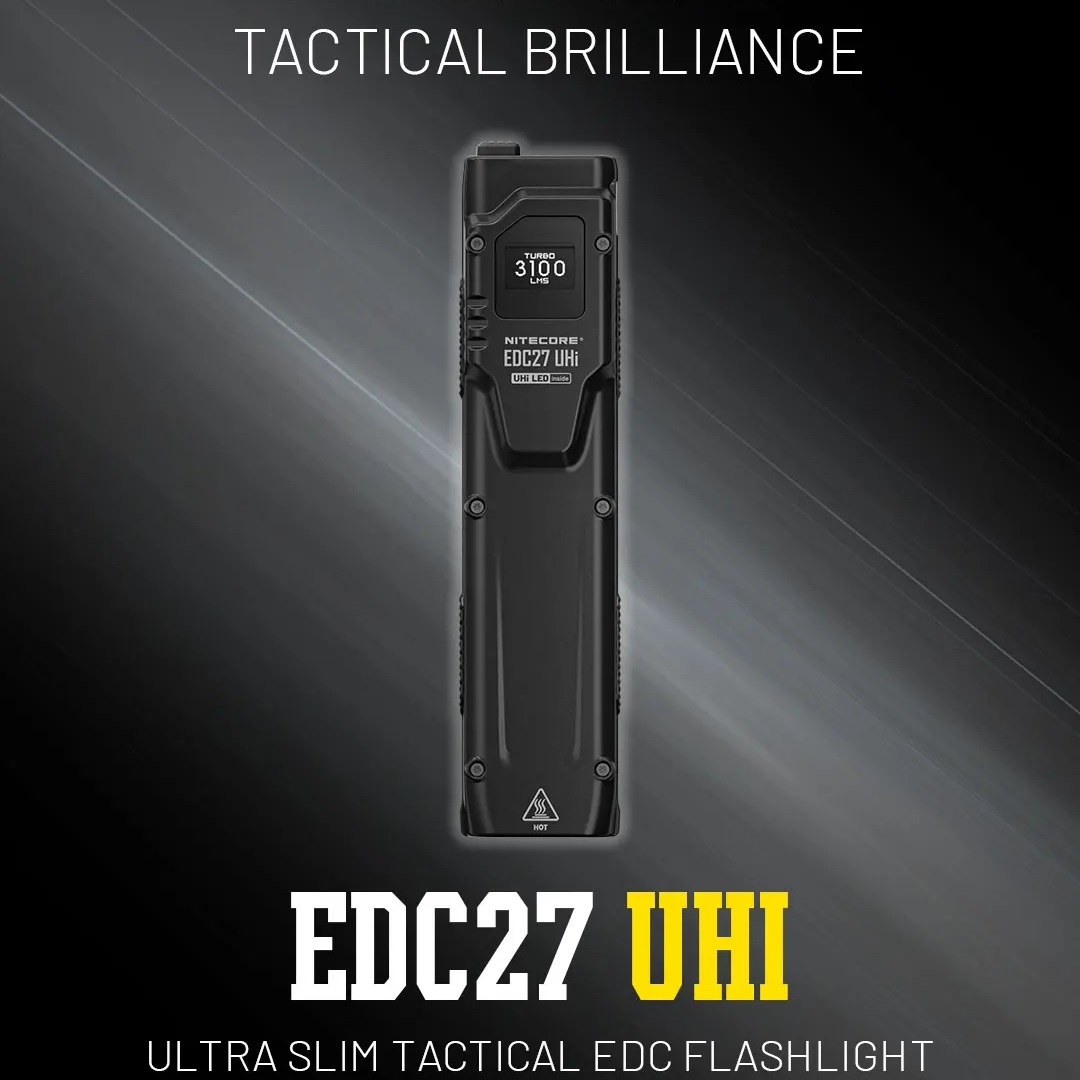 Outdoor Adventures - Senter Taktis EDC Convoy UHi 3100Lumens,