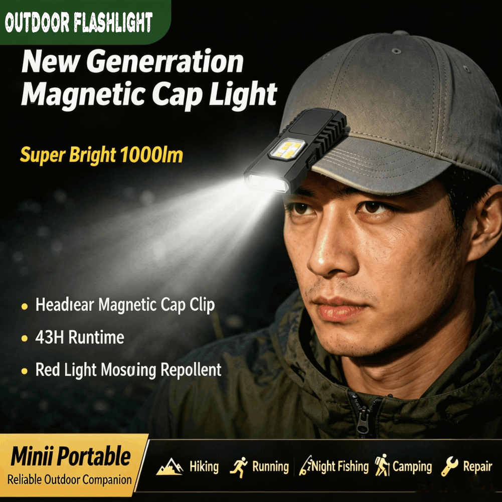 Outdoor Adventures - Senter Gantungan Kunci Multifungsi USB Isi