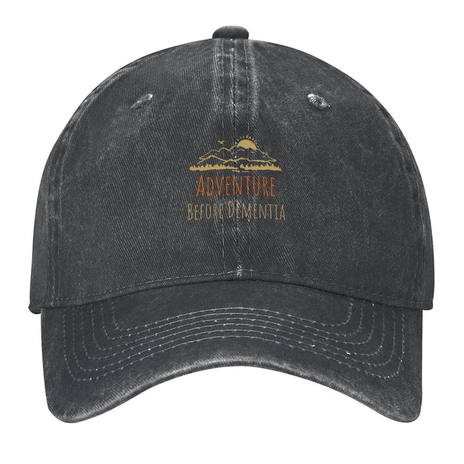 Outdoor Adventure Hat - Topi Bisbol Adventure Before Dementia Topi