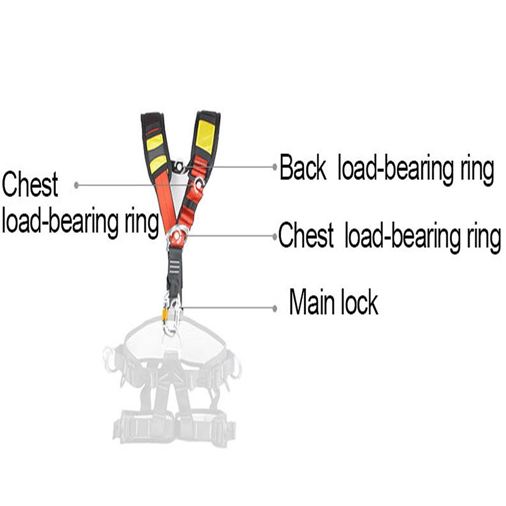 Harness Climbing Adjustable - Tali Pengikat Bahu Lucu untuk Peralatan