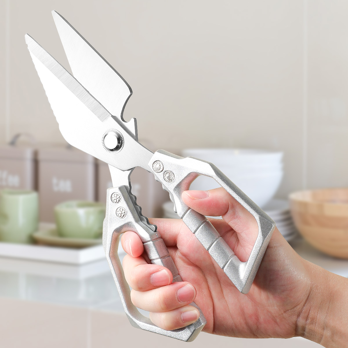Outdoor Adventures - Gunting Dapur Heavy Duty untuk Daging,