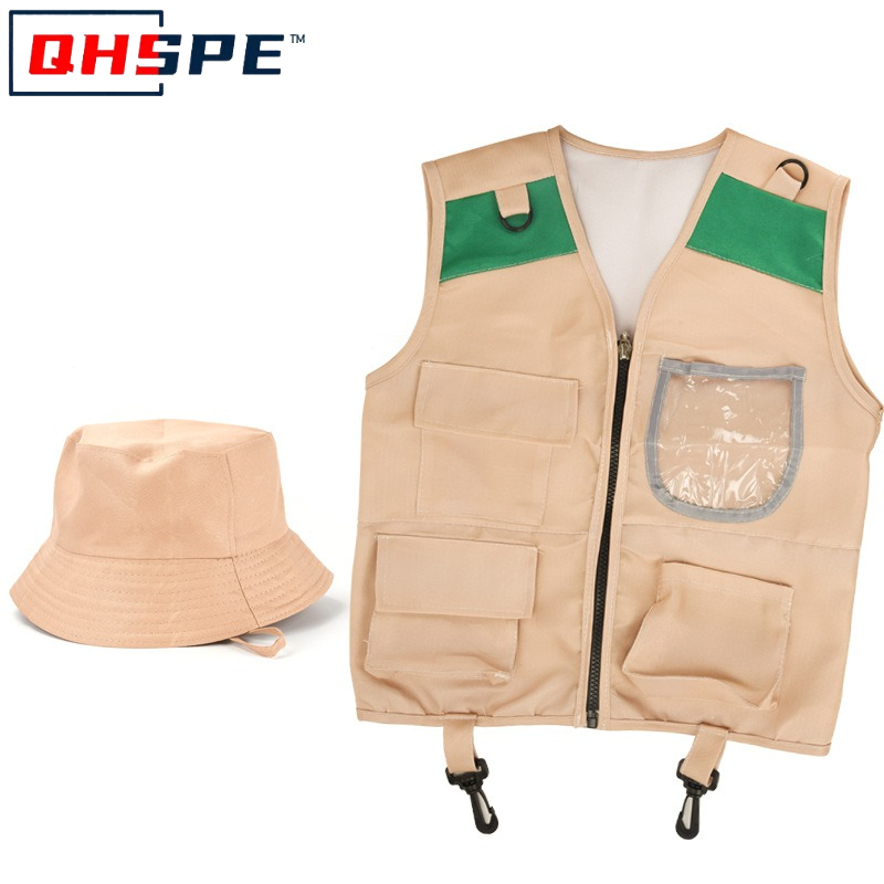 Outdoor Adventure Kit For Boys - Rompi Penjelajah Anak-anak dan Kostum Topi