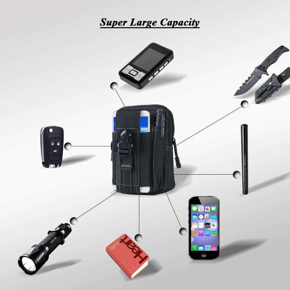 Kantong Sabuk Molle Taktis Tas - Outdoor Adventures ulasan dan harga