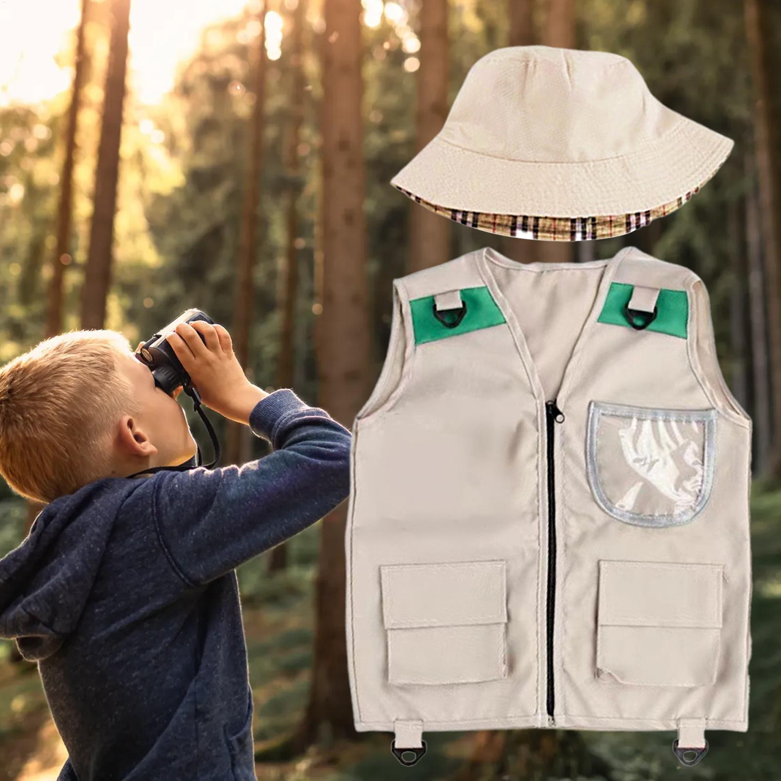 Rompi dan Topi Petualang Anak, - Outdoor Adventure Kit For Boys ulasan dan harga