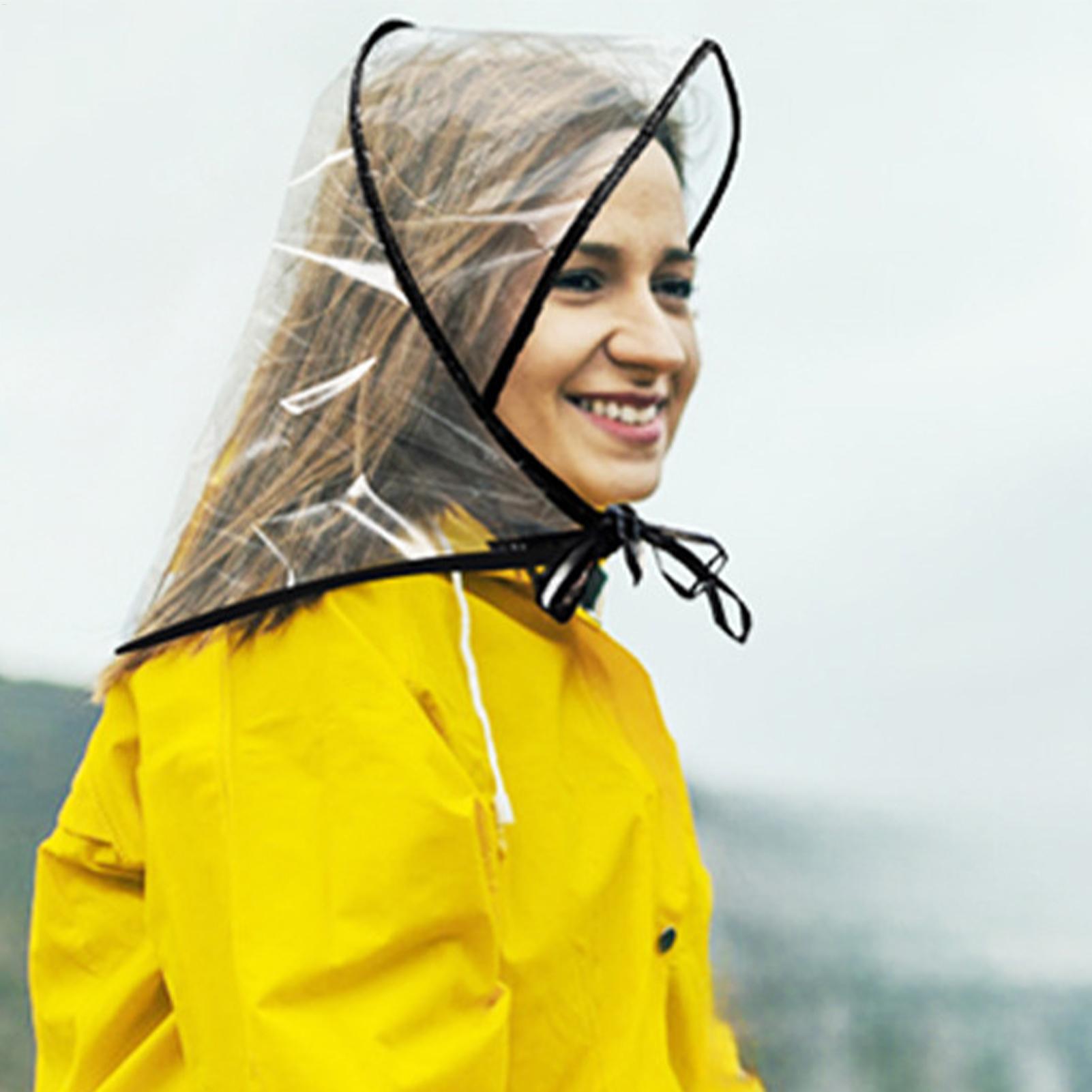 Topi Hujan Transparan yang Dap - Outdoor Adventure Hat ulasan dan harga