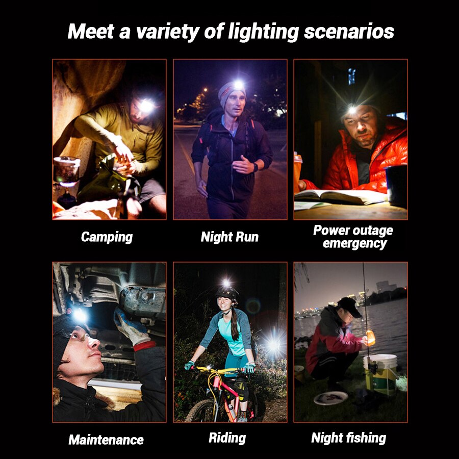 Lampu Kepala LED Hands-Free ya - Outdoor Adventures ulasan dan harga