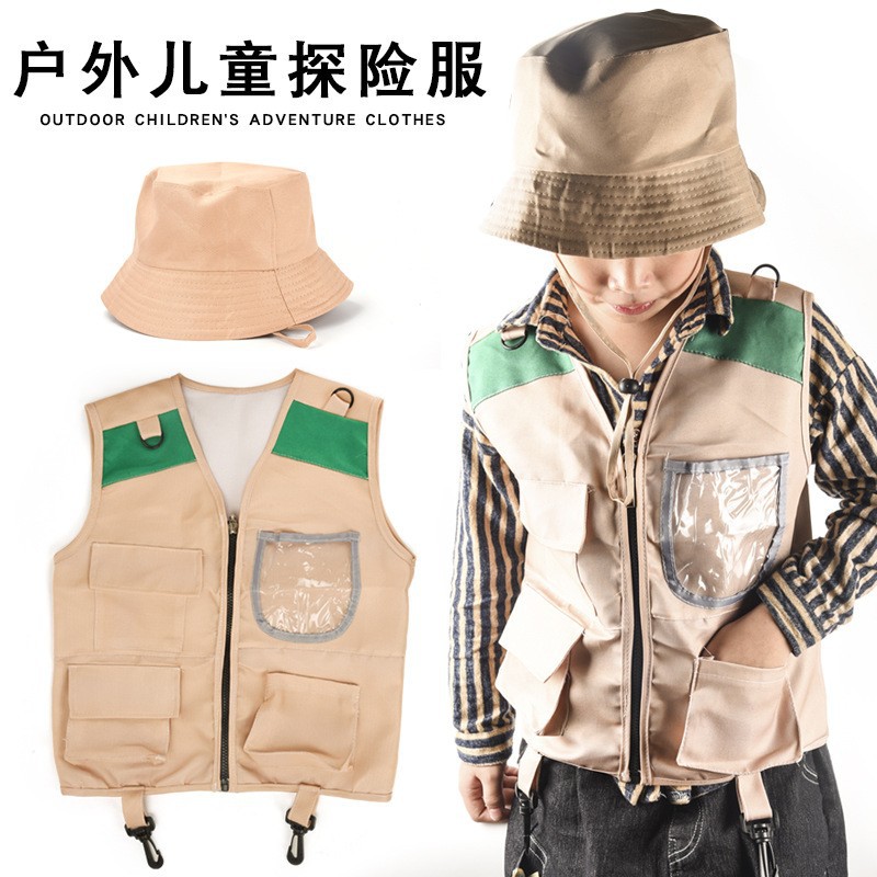 Kostum Rompi dan Topi Penjelaj - Outdoor Adventure Kit For Boys ulasan dan harga