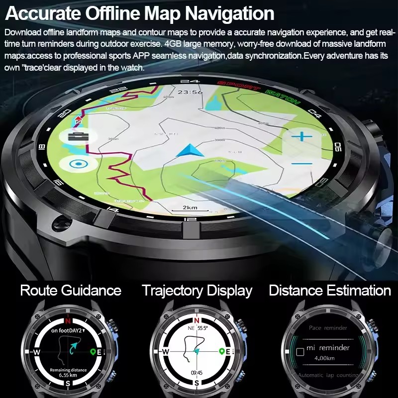 Jam Tangan Pintar Pria Olahrag - Outdoor Adventure Reservations ulasan dan harga