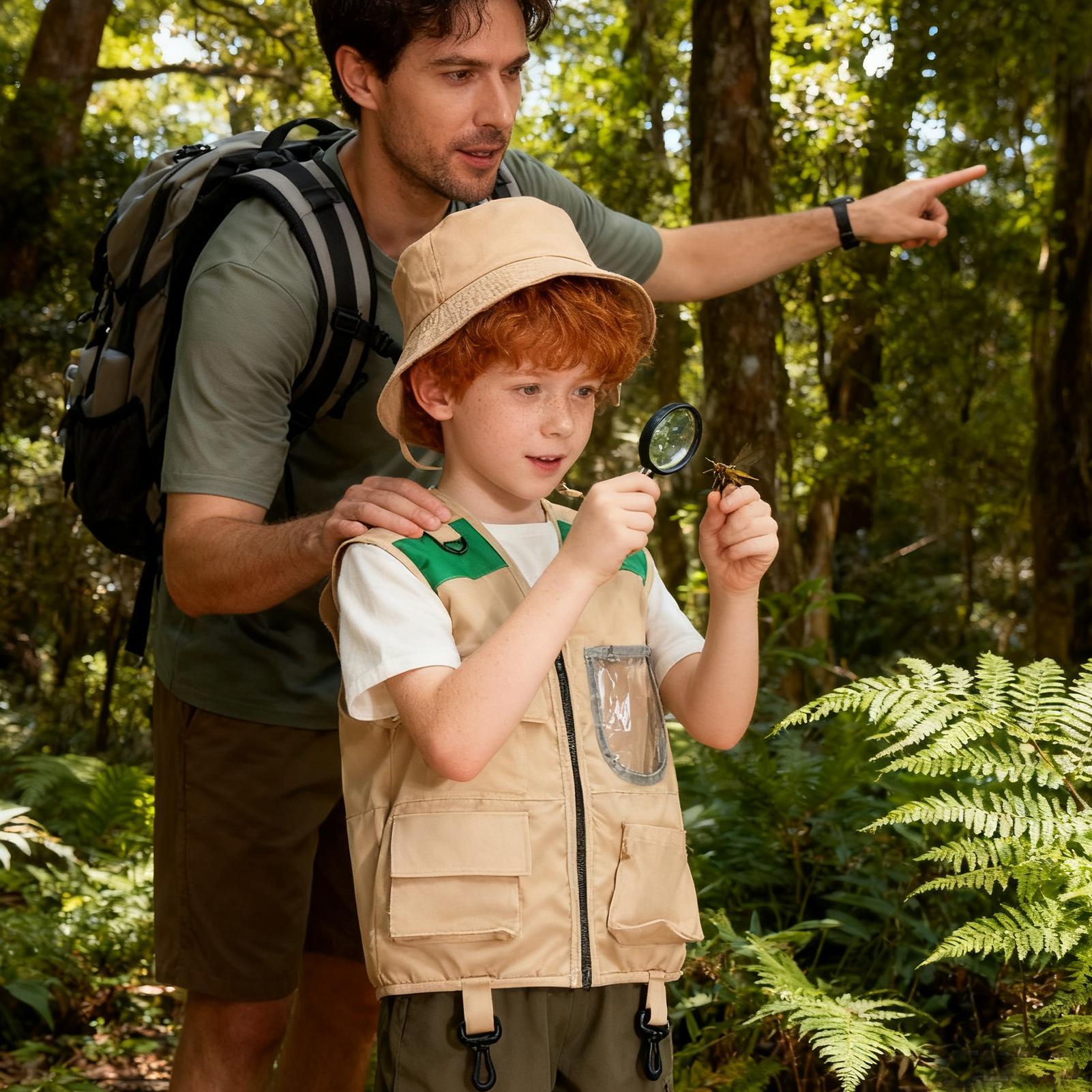 Rompi dan Topi Penjelajah Anak - Outdoor Adventure Kit For Boys ulasan dan harga