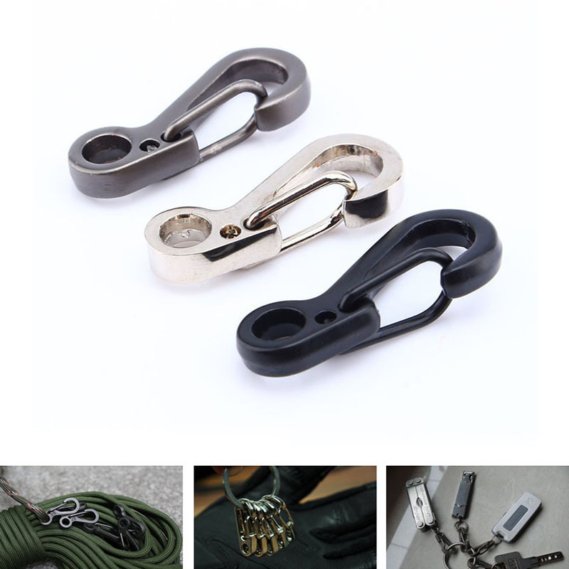 10 Buah/Lot Mini Carabiner Par - Outdoor Adventure Backpack ulasan dan harga