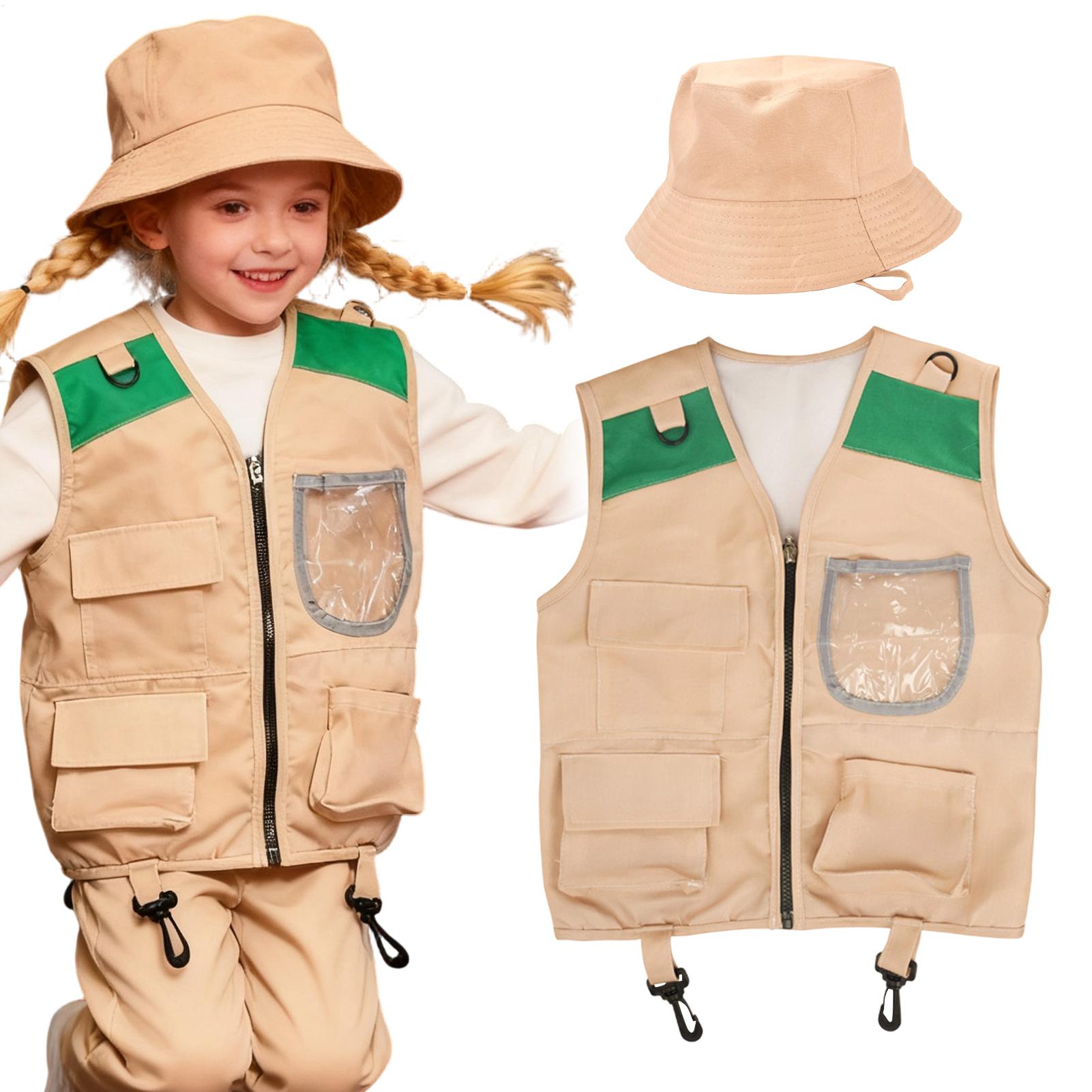 Rompi dan Topi Petualang Anak, - Outdoor Adventure Kit For Boys ulasan dan harga