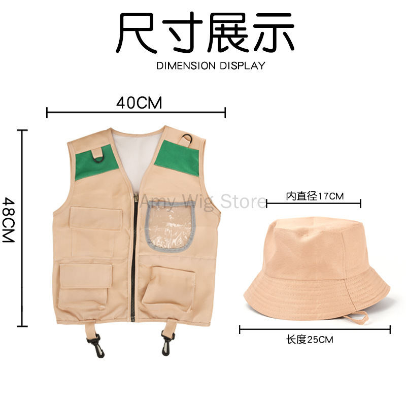 Kostum rompi dan topi anak, ro - Outdoor Adventure Kit For Boys ulasan dan harga