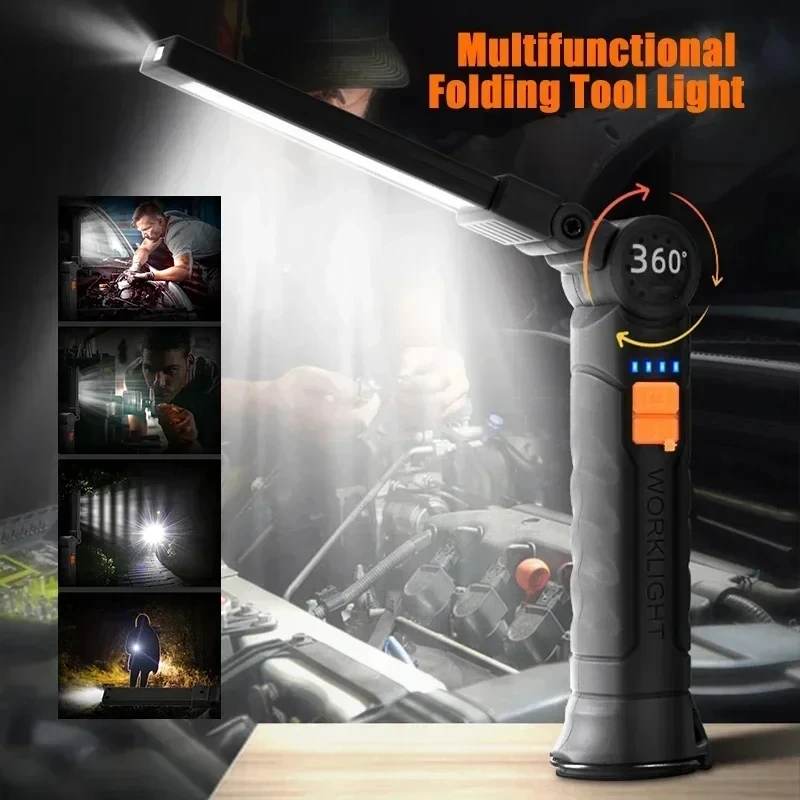 Senter LED COB Portabel Lampu  - Outdoor Adventures ulasan dan harga