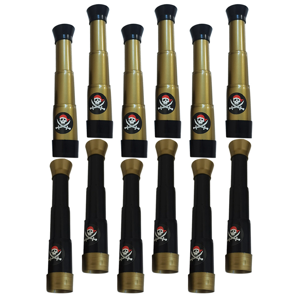 12Pcs Set Teleskop Bajak Laut  - Outdoor Adventure Toys For Kids ulasan dan harga