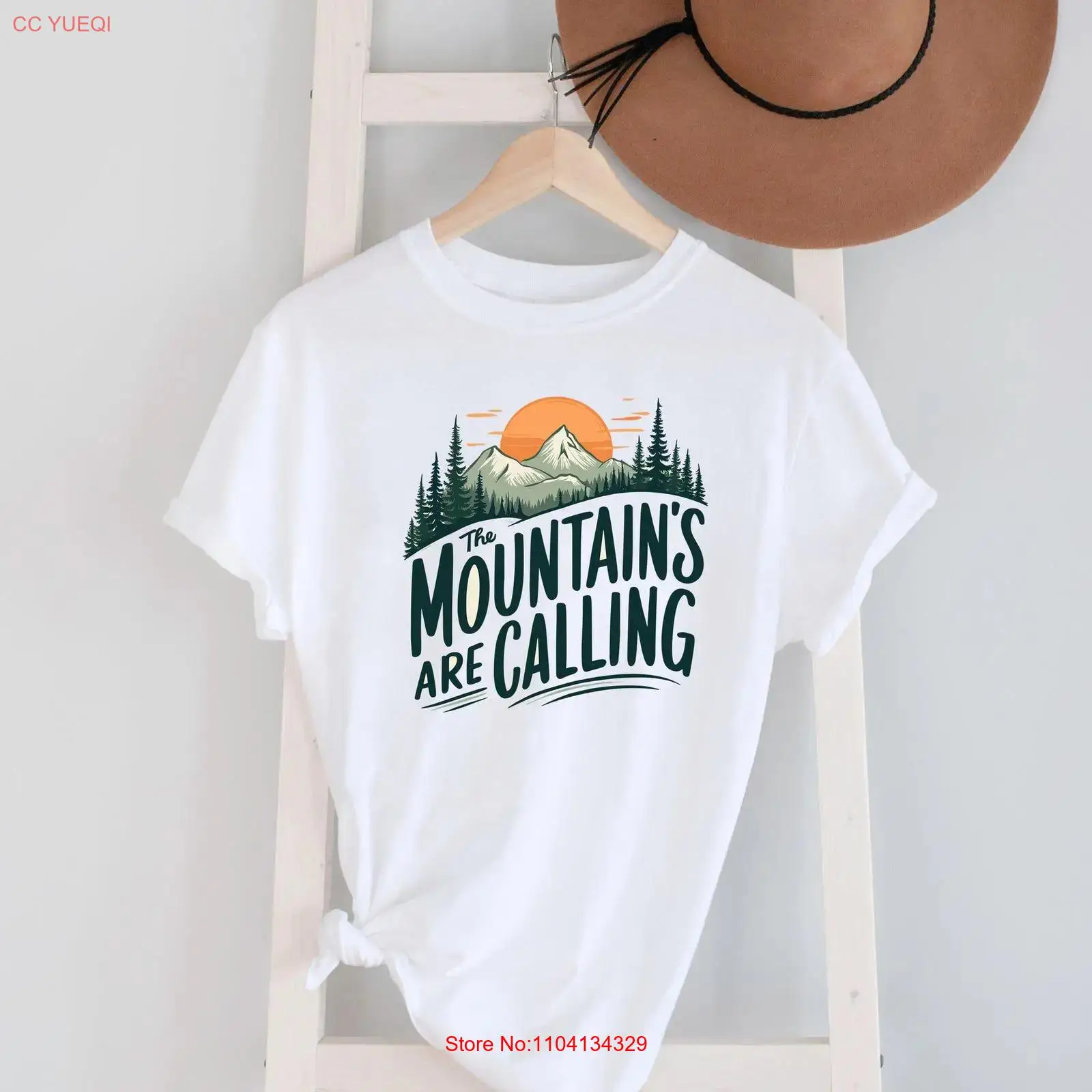 Kaos Landscape dengan Kutipan  - Outdoor Adventure Quotes Short ulasan dan harga