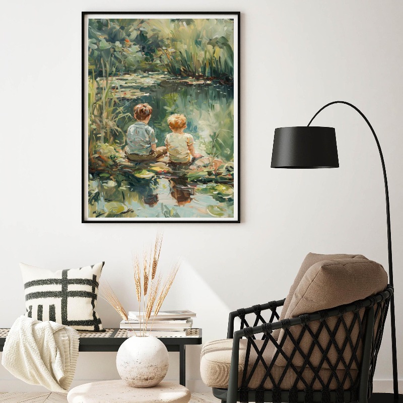 Poster Seni Kamar Anak Laki-la - Outdoor Adventure For Kids ulasan dan harga