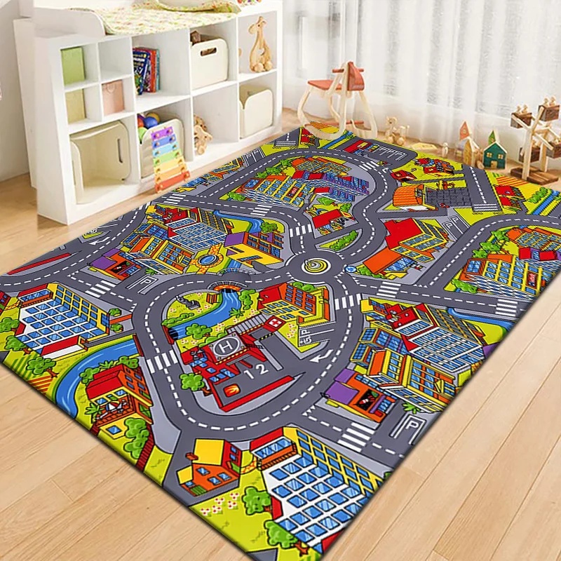 Karpet Peta Kota Anak-Anak War - Outdoor Adventure For Kids ulasan dan harga