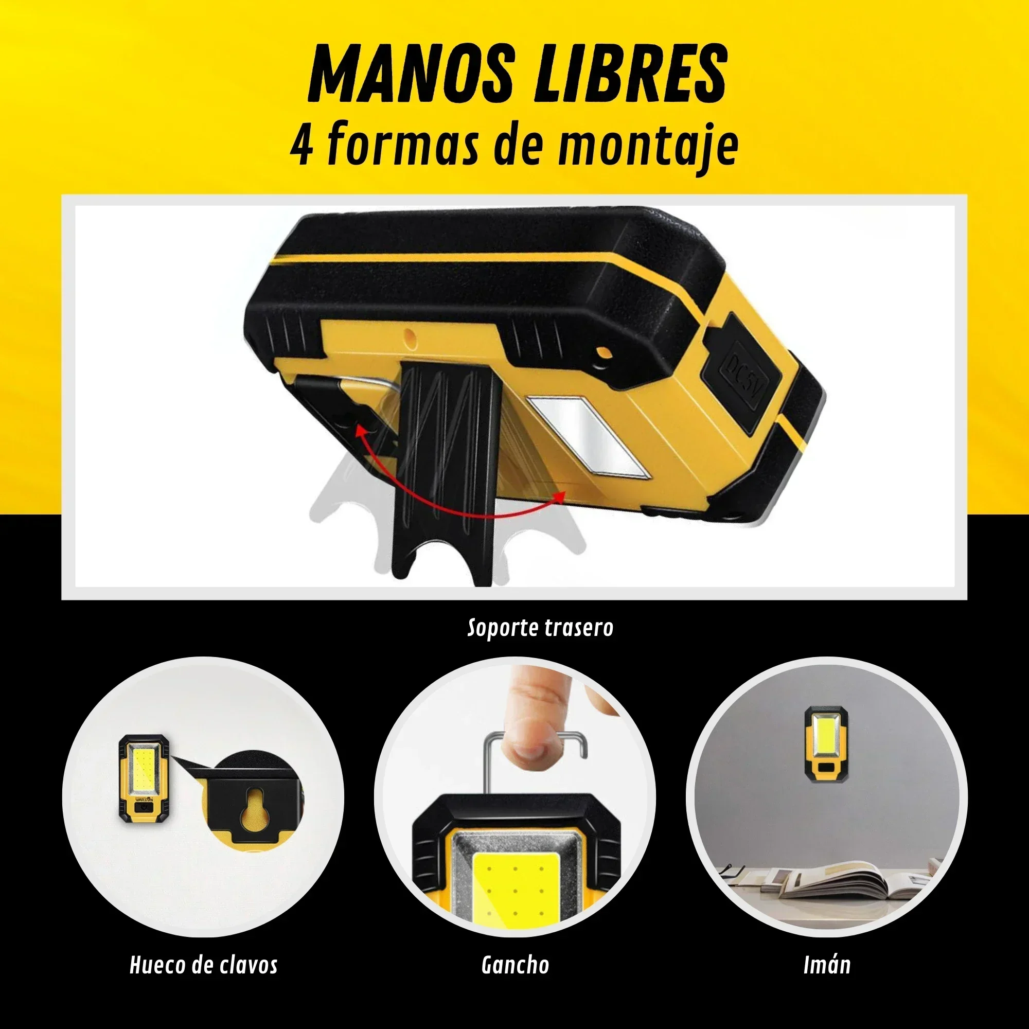 Lampu Kerja Isi Ulang 4000mAh  - Outdoor Adventures ulasan dan harga