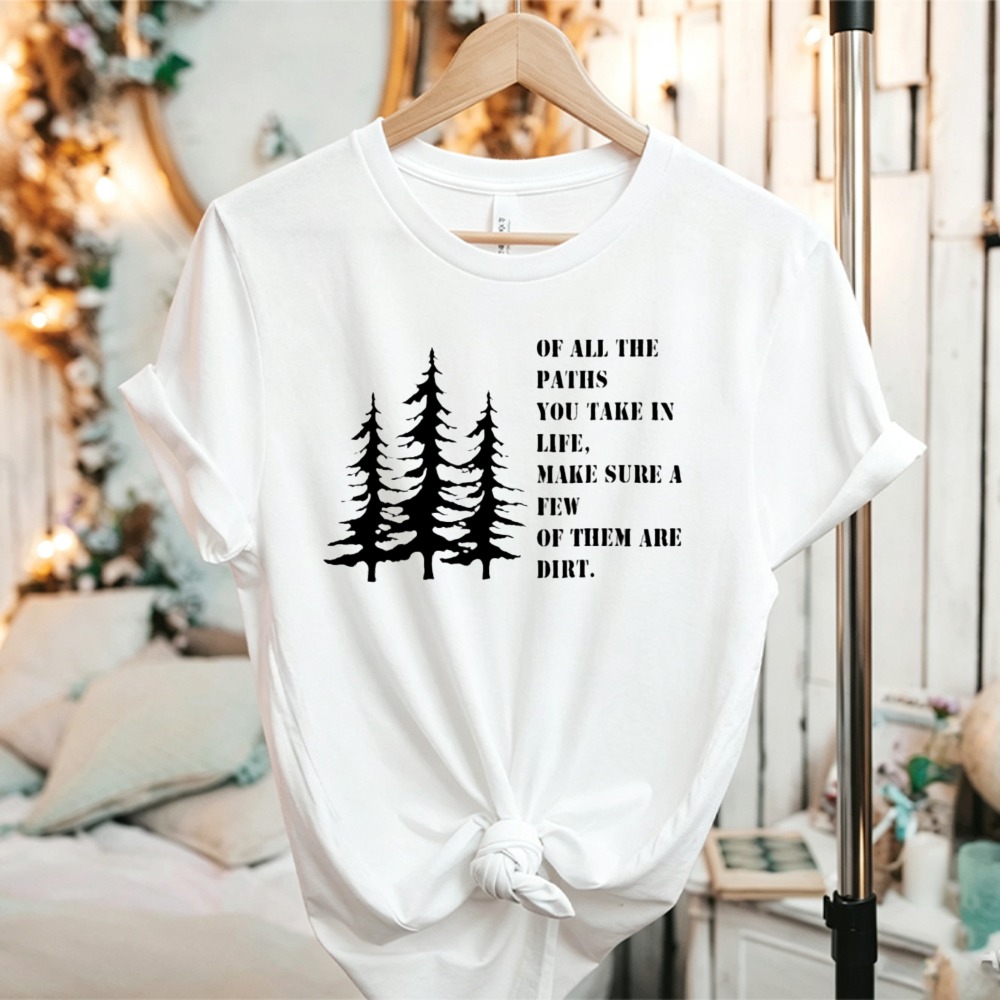 Kaos Grafis Petualangan Alam d - Outdoor Adventure Quotes Short ulasan dan harga
