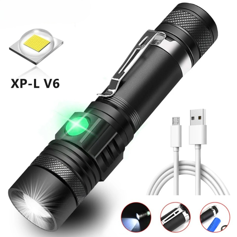 Senter LED 1000LM Lampu Zoom T - Outdoor Adventure Inc ulasan dan harga