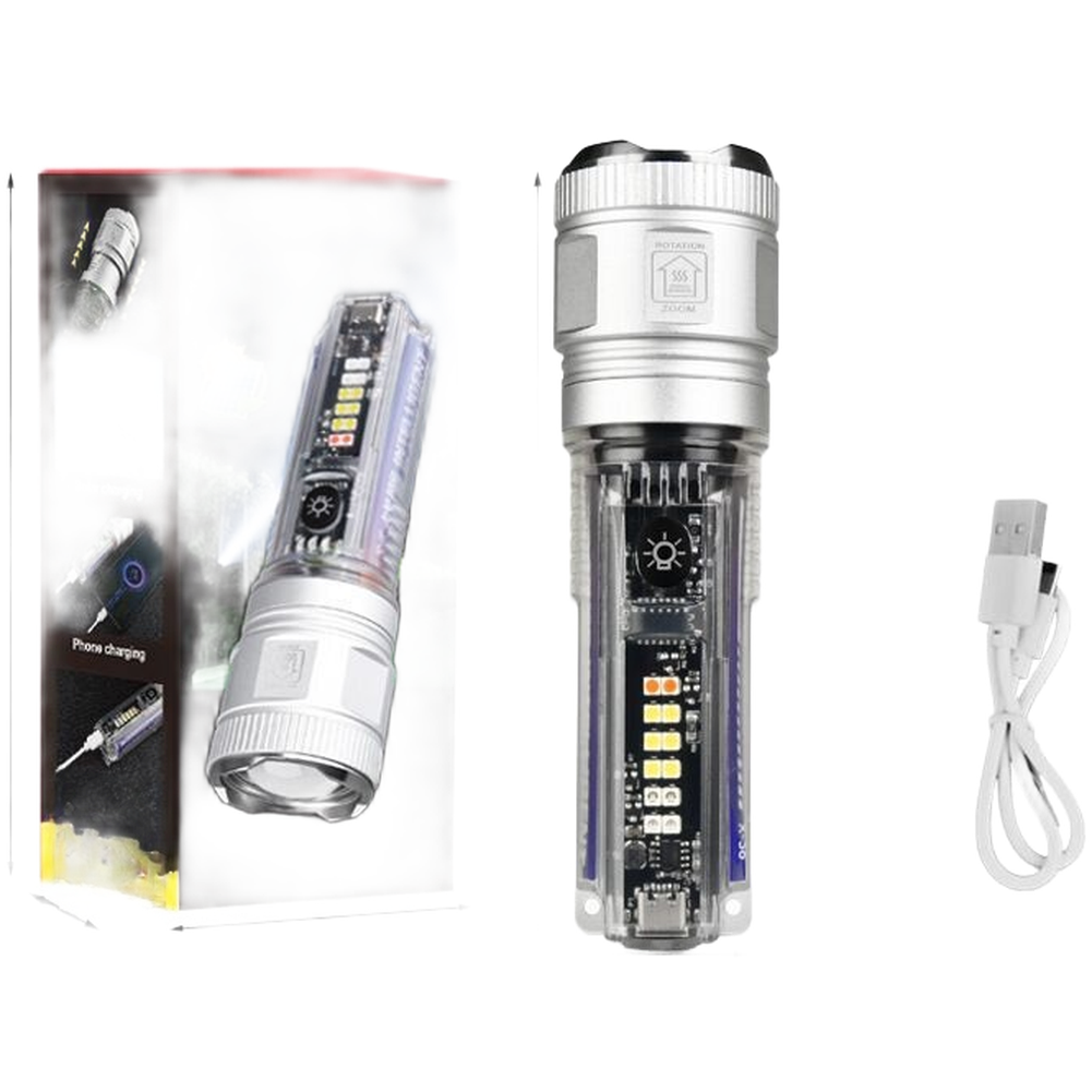 Senter Isi Ulang 20W yang Kuat - Outdoor Adventure Inc ulasan dan harga