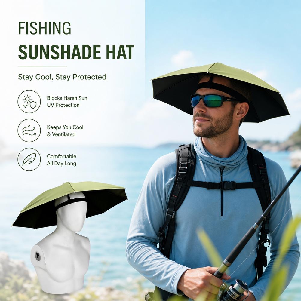 Topi Payung Tahan Air Lipat Be - Outdoor Adventure Hat ulasan dan harga