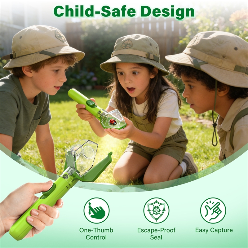 Penangkap Serangga Anak-anak d - Outdoor Adventure Toys For Kids ulasan dan harga